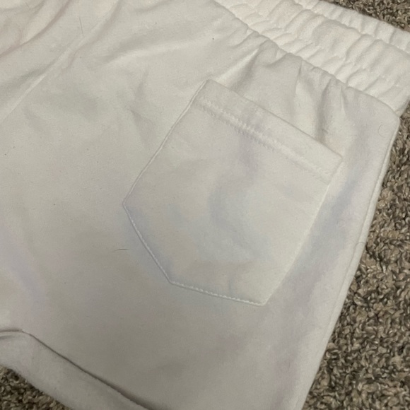White sweatshorts - Picture 2 of 2